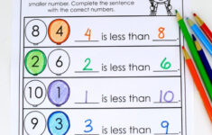 Kindergarten Math Comparing Numbers Kindergarten Math Numbers