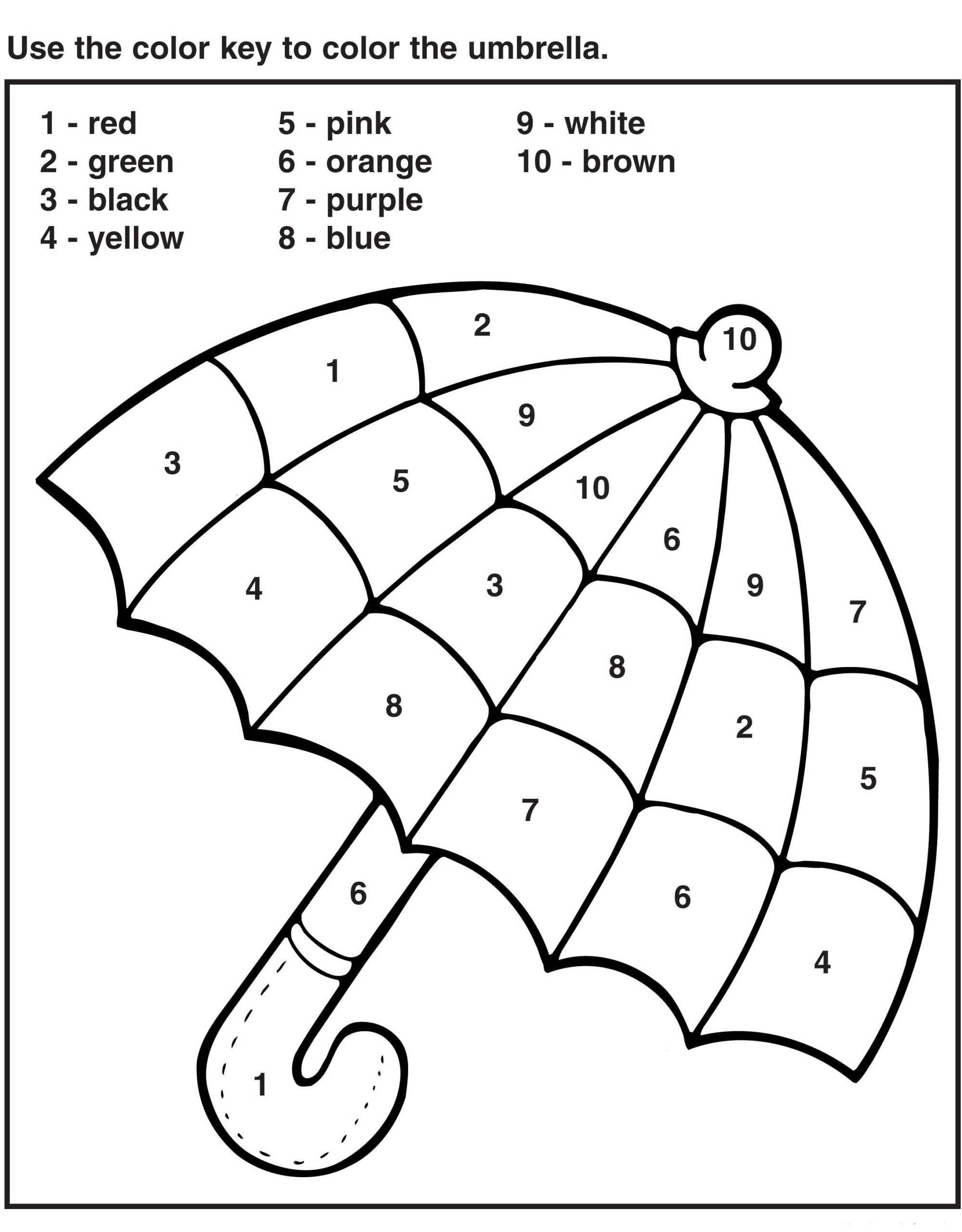 Kindergarten Worksheets Best Coloring Pages For Kids