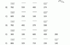 Math worksheets place value ordering numbers to 1000 1 gif 1000 1294