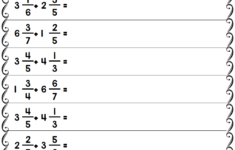 Mixed Numbers And Improper Fractions Worksheets Free Fractions