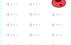 Multiply Mixed Numbers With Whole Numbers Worksheet Education