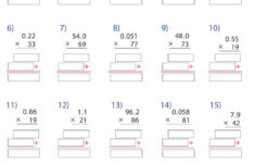 Multiplying Decimal Numbers By Whole Numbers Interactive Worksheet