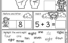 Number 1 20 Practice Set 2 Kindergarten Math Worksheets Kinder