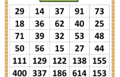 Odd And Even Numbers Activity