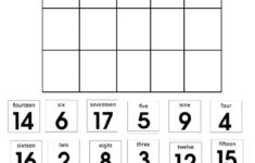 Order Numbers 1 20 Worksheet