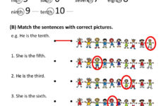 Ordinal Numbers Online Worksheet For Grade 2