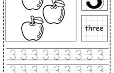 Preschool Number Tracing Worksheets 1 10 Worksheets PDF