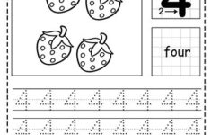 Preschool Number Tracing Worksheets 1 10 Worksheets PDF