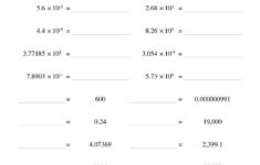 Scientific Notation Old Number Sense Worksheet Scientific Notation