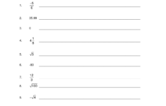 The Real Number System Worksheet Answers Escolagersonalvesgui