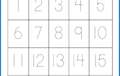 Trace Numbers 1 20 Take A Look At This Selection Of Number Tracing