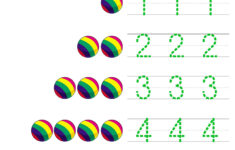 Writing Numbers Worksheet For Kids 101 Activity