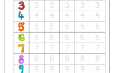 Writing Numbers Worksheet Kids Learning Activity Writing Numbers